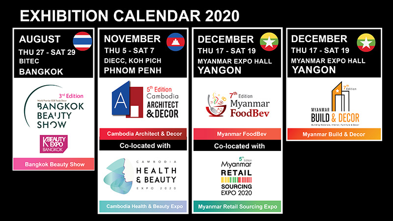 EXHIBITION CALENDAR 2020