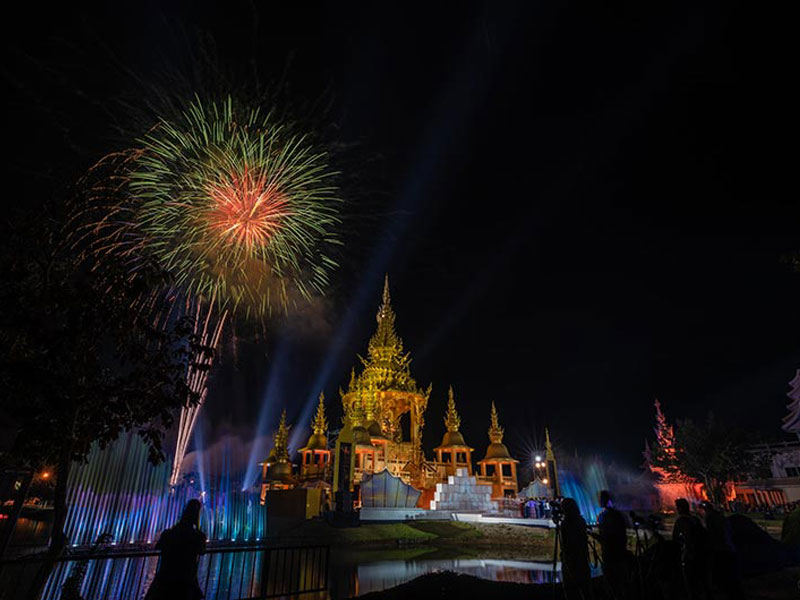 WAT RONG KHUN LIGHT FEST 2019, Creative Business Development, Index Creative Village