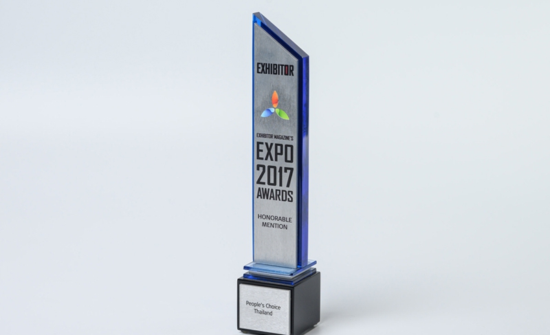 Honourable Mention, People’s Choice Award from EXHIBITOR Magazine, 2017, USA