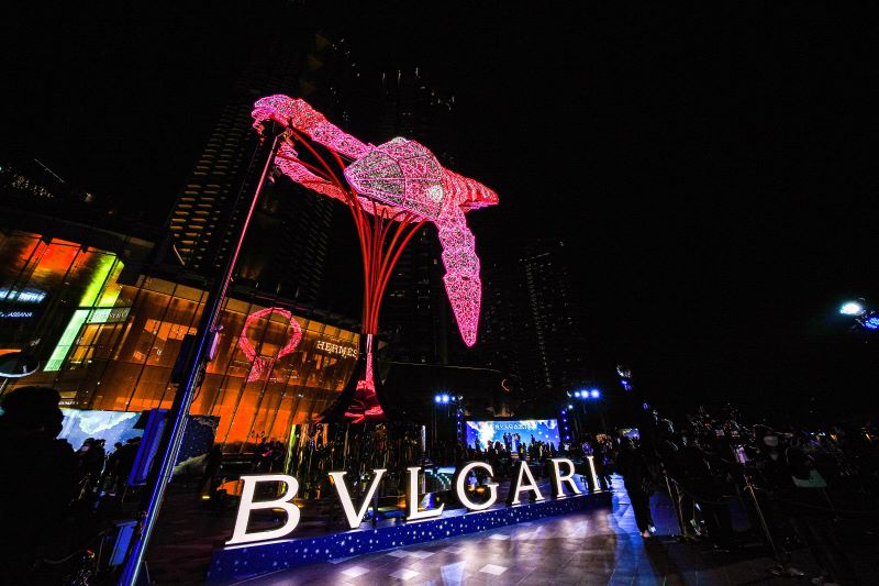 อินเด็กซ์ ครีเอทีฟ วิลเลจ มีความยินดีกับความสำเร็จของงาน BVLGARI Serpenti Light Up ครั้งแรกในประเทศไทย