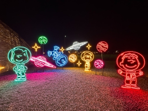 Snoopy Exhibition light festival