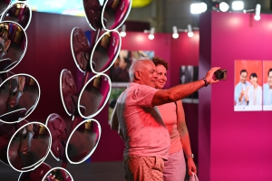 จุดถ่ายรูปงานอีเวนท์แบรนด์ VIVO