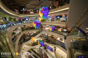 Decorative Inflatable ตกแต่งพื้นที่ศูนย์การค้าด้วยลูกโป่งขนาดใหญ่