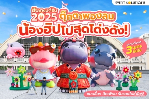 Custom Shape Inflatable ตัวการ์ตูนพองลมในงานเทศกาลปีใหม่