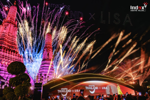 Fireworks Show at Large Outdoor Launch