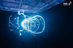 อุโมงค์แสง Laser Tunnel จากเทคโนโลยี Laser Mapping ในพื้นที่ Immersive