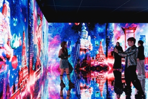 ห้องนิทรรศการจากจอ Led wall