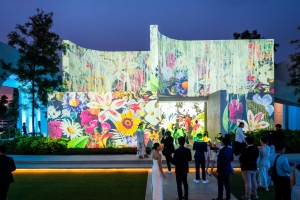 Projection Mapping บนอาคารในแคมเปญ Purra Mineral Water